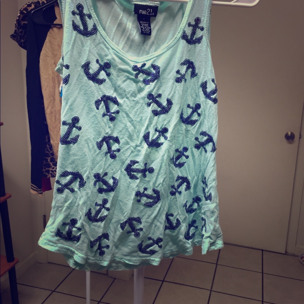 Anchor tank top